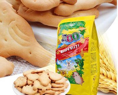 zoo動(dòng)物形撲克形餅干羅馬尼亞進(jìn)口食品特產(chǎn)兒童零食小吃100